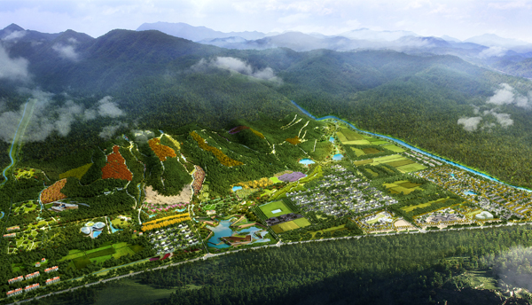 秦岭国家植物园林业基础设施及职务保护展示项目